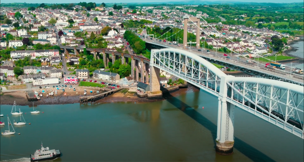 Saltash and Tamar Bridge